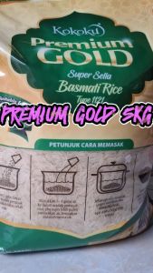 BERAS BASMATI KOKOKU PREMIUM GOLD 5KG Kemasan Asli Pabrik - Berkah Karya Utama