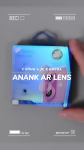 Vòng Cường Lực Camera Anank AR Có Khung Tự Dán Chống Trầy Xước Cho iPhone 17 Air 16 Plus 15 Plus 14