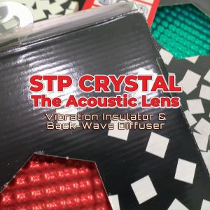 STP CRYSTAL The Acoustic Lens - Vibration Insulator & Back-Wave Diffuser - (3 Box)