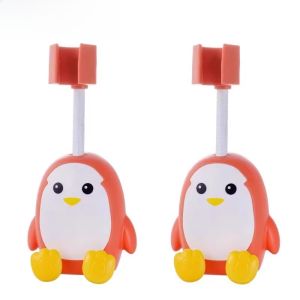 เก้าอี้จักรวาลสำหรับหัวจักรวาลในห้องน้ำแบบไม่ต้องเจาะ ฐานหัวจักรวาลแบบปรับได้ ดีไซน์การ์ตูนน่ารัก วัสดุ ABS