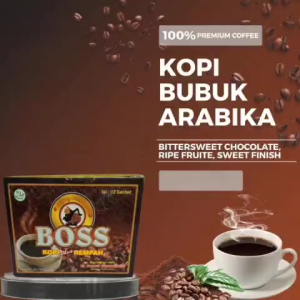 kopi halus aroma boss robusta kopi hitam aroma yang fresh and nuty
