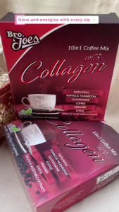 BUY 10 BOXES GET 1 FREE BOX | Collagen Coffee Bundle - Glowing Coffee | 10 Sachets per Box | BRO JOES