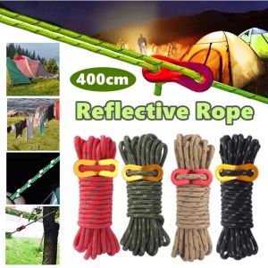 Thick Wind Rope Outdoor Canopy Wind Rope Support Rod Fixed Pull Rope Tent Camp Rope Adjustment Rope