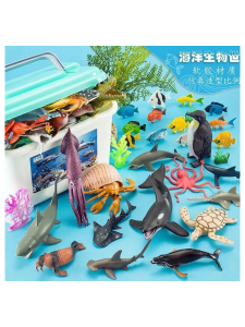 Đồ Chơi Mô Phỏng Cá Mập Bằng Cao Su Mềm Cho Trẻ Em Đồ Chơi Đại Dương Đồ Chơi Sinh Vật Biển Đồ Chơi Mô Phỏng Con Tôm Hùm