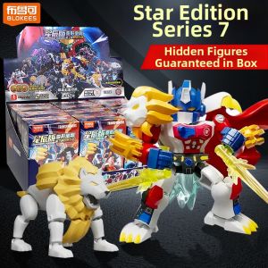 BLOKEES | Optimus Prime Return Transforming Building Blocks Mammoth Edition Series Toy