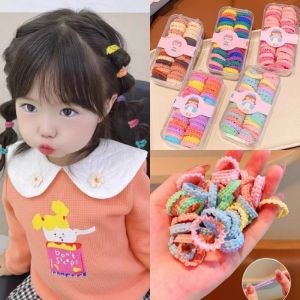 Trẻ em đơn giản tóc không nối vòng với độ co giãn cao Kích thước nhỏ Băng cao su Phụ kiện tóc