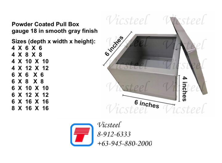 Pull Box For Electrical 18 4x6x6 4x8x8 4x10x10 4x12x12 6x6x6 6x8x8 Pull Box For Electrical 18 4x6x6 4x8x8 4x10x10 4x12x12 6x6x6 6x8x8