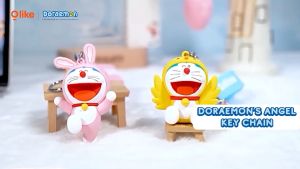 OLIKE DORAEMON GANTUNGAN KUNCI TAS MOBIL MOTOR KEY CHAIN PENGHARUM