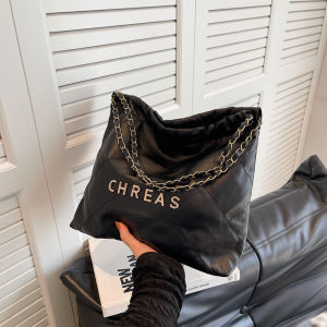 Fashionable Large Capacity Commuter Womens Tote Bag 2022 New Style Diamond Grid Chain Bag Handbag Single Shoulder Bag