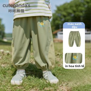 CUTEPANDAS | Quần Dài Chống Muỗi Không Xương Có Kháng Khuẩn Cho Bé