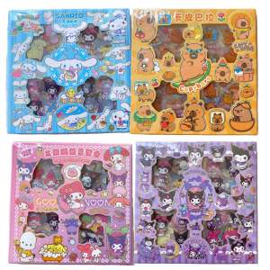 MURAH!!!(BISA COD)SET STICKER WASHI BIG BOX/AUSTHETIC WATERPROOF STICKER