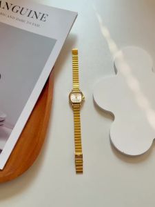 Đồng Hồ Thạch Anh Cổ Điển Dành Cho Nữ Dây Đeo Bằng Thép Không Gỉ Thời Trang Đồng Hồ Đeo Tay Thông Thường Vỏ Hợp Kim Chống Nước Khóa Có Thể Gập Lại