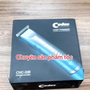 CODOS Tông đơ chấn viền cao cấp CODOS 338 - tăng tốc động cơ Turbo 5500-6000rmp pin lithium 1400mAh lưỡi thép không gỉ giảm tiếng ồn thiết kế hiện đại bảo hành 3 tháng