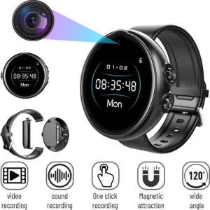 Đồng Hồ Thể Thao Mini Cam 1080P HD Tích Hợp Camera 3 Trong 1 Máy Quay DV Đeo Tay Di Động Với Chức Năng Ghi Âm Và Khe Cắm Thẻ TF Để Quay Video Hành Động