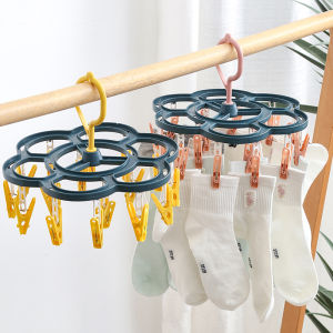 Móc Treo Quần Áo Đa Năng Dùng Trong Nhà Dùng Để Phơi Quần Áo Móc Treo Quần Áo Kiểu Scandinavia Màu Trơn Dùng Cho Tủ Quần Áo