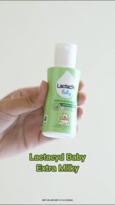 LACTACYD BABY EXTRA MILKY 60 ML - Sabun bayi untuk kelembaban kulit