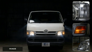 Toyota Hiace Head Lamp / YCD-H043L / YCD-H043 2005 HIACE HEAD LAMP(LHD) HANDLE / ILAW NG SASAKYAN / TOYOTA HEAD LIGHT /