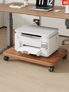 QINQI | Movable Under-Desk Storage Rack With Wheels