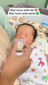 [ BISA COD ] Little Baby Cup Feeder Claire/gelas asi/ bingung puting/ sulit menyusui / gelas minum bayi