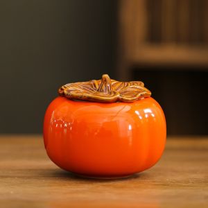 Peach Leaf Good Luck Wedding Business Opening Activity Logo Creative Gift Box Orange Color High Aesthetic Value Customizable