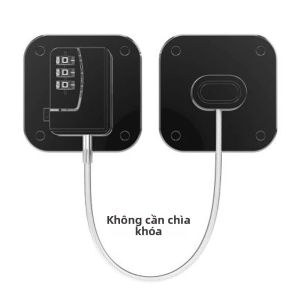 Khóa An Toàn Cho Bé Khóa Kim Loại Chống Trẻ Em Cho Cửa Sổ Cửa Ra Vào Tủ Lạnh Tủ Ngăn Kéo - Bảo Vệ An Ninh Gia Đình Cho Trẻ Em