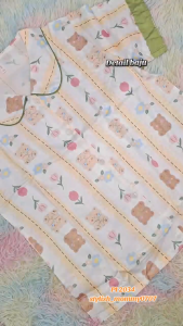 PIYAMA BAJU TIDUR WANITA SUTRA 3IN1 PI2034