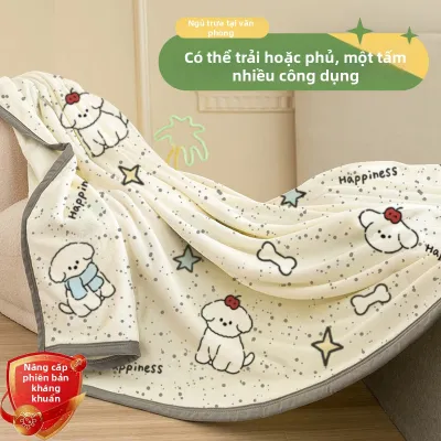 Gaorui | Chăn nhung sữa dày dặn giữ ấm cho người lớn và trẻ em