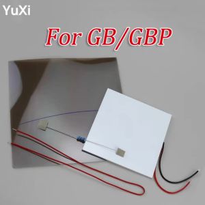 YuXi DIY Backlit Mod Cho Bảng Điều Khiển GBP Màn Hình LCD Màu Trắng Mát Nổi Bật Phía Sau Màng Phân Cực Tương Thích Với Game Boy Pocket