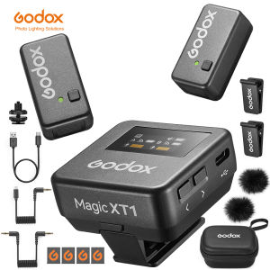 GODOX Magic XT1 2.4GHz Wireless Microphone System Range Pro Audio Treatment UAC Support Digital Audio Recording Photography professional microphone
