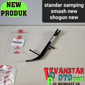 standar samping smash new shogun new 110/125 warna hitam