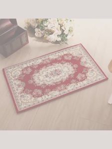 Jacquard Blend Non-slip Machine Washable Rug