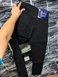 [loại vải jean denim cao cấp bền màu] quần jean nam ck màu đen slim fit