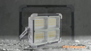 Lampu Tenaga Surya/Matahari 200Watt Multifungsi Sunpro SL-109 Dilengkapi Dengan Power Bank + Solar Panel / Lampu Emergency /Senter LED Tenaga Surya/Matahari /Solar Flood Light Lampu Panel Surya 200W ~ Nos