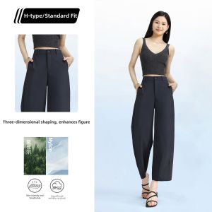 HIPPIE MISS | Boho Style Khaki Linen Blend Womens Harem Pants