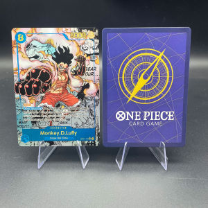 Bandai | Anime OPCG DIY Self-made Card Game English version Rayleigh Law Luffy Bonney Manga Alternate Art Collectible Card Birthday Gift