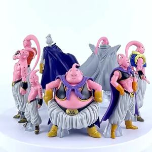 Bandai | Random 1Pcs Z Majin Buu Figure Toys Anime DBZ Super Saiyan Action Figurine PVC Model Toys for Children Adult Gifts