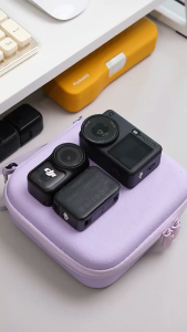 Camera Storage Case Shockproof Water-Resistant Compact Travel Bag Pendant Anti-Fall Mini Pouch Beg Kamera
