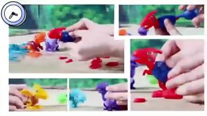 เซ็ตตัวต่อไดโนเสาร์ ราคา149บาท ได้ครบเซ็ท6ตัว6แบบ6สี ไม่มีกล่องสินค้า