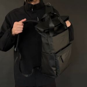 Techdoo Tas Ransel Sekolah Pria Tas Kerja Kuliah Tas Laptop Punggung Cowok Multifungsi TR440