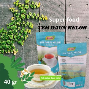 Teh Daun Kelor Moringa Original Asli Teh Celup Herbal Alami Super Food 40gr