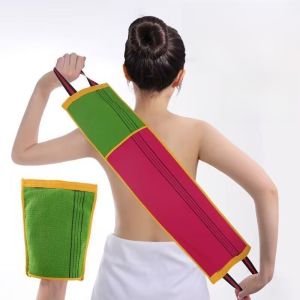 Bathing Towel Exfoliating Long Strip Two-In-One Bath Flower Men Women Home Use Personal Hygiene Cleaning Tool Body Care