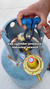 Multifunctional Wrench Gas Tank Pressure Reducing Valve Special Wrench Natural Liquefied Gas Dismantling Pliers Loosening Tools