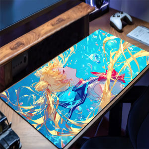 Bandai | Mouse Pad S-Sailor Moon 90x40cm Professional eSports Game Players Speed Lock Edge Rubber Extended Desk Mat Mousepad Keyboard Mat