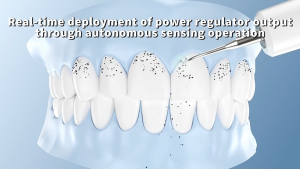 Cong mặt trăng T7 xách tay điện Sonic nha khoa calculus Scaler răng miệng răng tẩy cao răng mảng bám răng đá vết bẩn sạch hơn loại bỏ