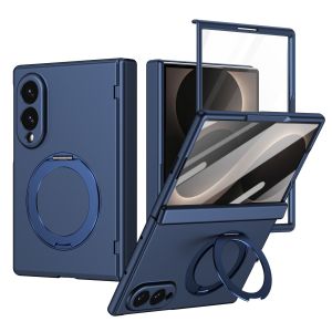 For Magsafe Phone Case For Samsung Galaxy Z Fold 8 Ultra Fold 8 7 6 5 5G Hinge Protection Magnetic with 360°Rotation Stand Cover