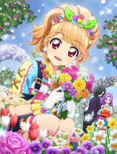 Bandai | Oil Painting Anime Aikatsu Ichigo Ran By Numbers Modern Wall Decor for Living Room Bedroom Perfect Gift No Frame