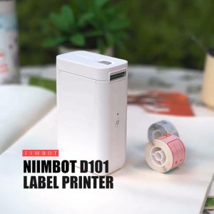NIMBOT D101 Color self-adhesive round labels waterproof and oil-proof thermal paper labels printing learning office life home classification