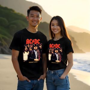 Baju Kaos Musik Band Acdc Highway bahan 24s super tebal