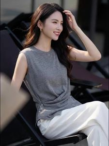 Misoshine | Slimming Cross Waist T-shirt