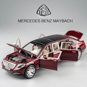 WJ 1:24 MB Maybach S600 alloy metal car model boy toy